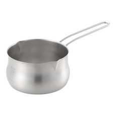 YOSHIKAWA 吉川 鄉技 不鏽鋼牛奶鍋 14cm, 銀色, 1個