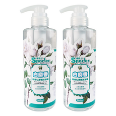Sporter 運動人 白麝香甜杏仁液體皂 500mL 淡雅白麝香, 2瓶