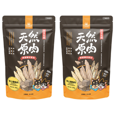 汪喵星球 冷凍乾燥小零嘴 天然原肉 高蛋白低脂肪 犬貓適用, 雞胸肉, 300g, 2包