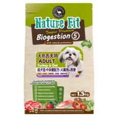 天然吉夫特 成犬低卡保健配方乾飼料, 1袋, 1.5kg