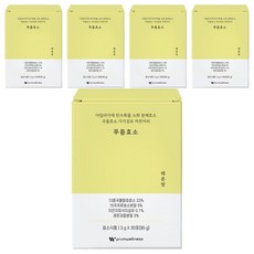 Prumwellness 穀物酵素粉隨身包 檸檬口味 30包入, 90g, 5個