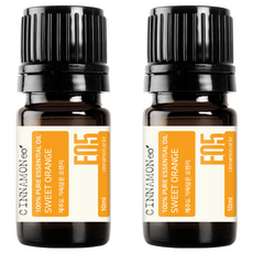 CINNAMONeo E05 Sweet Orange 100% 純精油 10ml, 2瓶