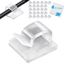 루미나잇 굵은 선 정리 클립, 30개, 투명