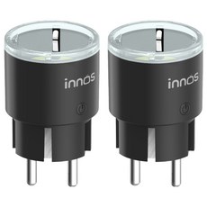 이노스 자동 타이머 IoT 301 스마트 플러그 1구 SP111, 7cm, 2개