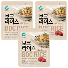 청정원 보크라이스 쇠고기, 24g, 3개