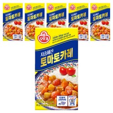 OTTOGI 不倒翁 地中海番茄咖哩塊, 200g, 6個