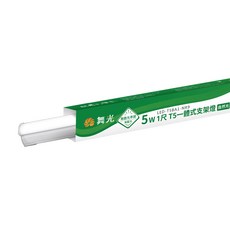 DANCELIGHT 舞光 1尺T5一體式支架燈 5W 4000K LED-T5BA1-NR9 300 x 26 x 37mm, 自然光, 1個