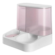 一體式自動餵食器, 粉色, 800g, 1個