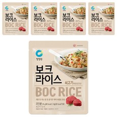 청정원 보크라이스 쇠고기, 24g, 5개