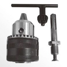 PANRICO 百利世 四分 三爪鐵夾頭組, 四分鐵夾頭、四分SDS夾頭接桿、夾頭板手, 1組