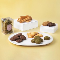 나폴레옹 미니쿠키 6종 선물세트 + 쇼핑백, 579g, 1개입, 1세트