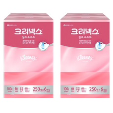 Kleenex 舒潔 絲柔盒裝雙層面紙, 250張, 12盒
