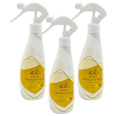 FaFa 香水系列織物除臭芳香噴霧 300ml 【小蒼蘭紫丁香-米】, 3瓶