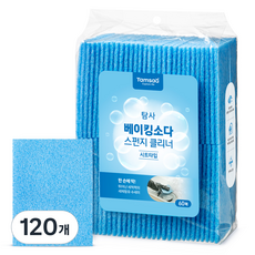 Tamsaa 含有洗滌劑的小蘇打海綿清潔片, 120個
