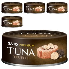 SAJO 優質松露鮪魚罐頭, 100g, 5罐