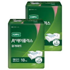Depend 利清爽 A Plus 拋棄式防汙墊, 大型, 2個, 10枚入