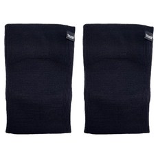 탄 무릎보호대 HJ-2102, 2개, 블랙