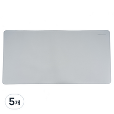 구스페리 가죽 키보드 마우스 장패드, 라이트그레이, 5개