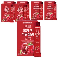 참앤들황토농원 탱글 콜라겐 석류젤리 스틱 15p, 300g, 7개