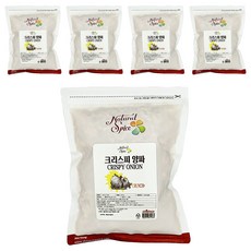 내츄럴스파이스 크리스피 양파, 5개, 400g