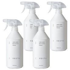 Saengong 生活工作所 多用途清潔劑, 750ml, 4個