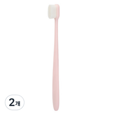 헤그로 프리미엄 구강케어 부드러운 칫솔 핑크, 2개, 1개입