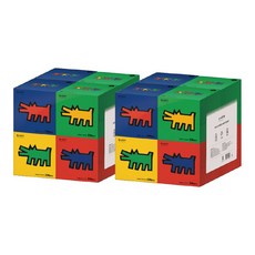 Hanyeji Keith Haring聯名款迷你面紙, 230張, 16盒