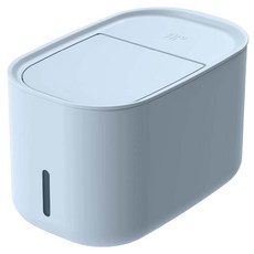 ZUUTii 按壓式防潮儲米箱 Polystyrene(PS)材質 無BPA, 冰湖藍, 1個