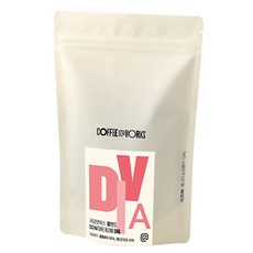 COFFEE@WORKS 袋裝DIVA咖啡, 無研磨咖啡豆, 200g, 1包