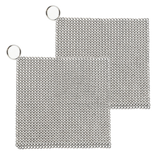 hillo 이지 316 스테인리스 반영구 철 수세미 소형, 2개, 1개입