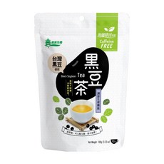 義美生機 台灣黑豆茶100g, 無咖啡因, 冷熱皆宜, 10g, 10包, 1袋