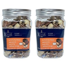盛香珍 king無調味綜合堅果罐, 2個, 320g