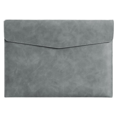 Starium 文件資料收納皮革袋, 1個, 灰色