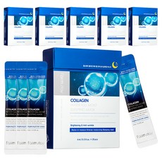 Farmstay 膠原蛋白水全滋潤睡眠面膜, 4ml, 120件