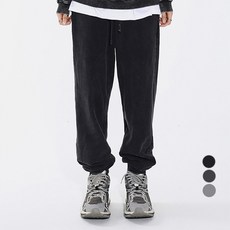 saintpain 男女共用顏料染色寬版束口棉質運動褲