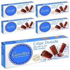 Gavottes Crepes Dentel Chocolat Les, 90g, 5個