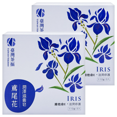 臺灣茶摳 鳶尾花潤澤滋養皂, 6個, 110g