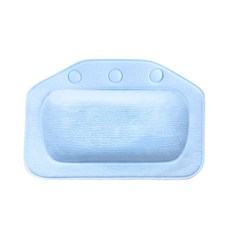 感恩使者 浴缸用頭枕 ZHCN1777 29.5 x 20 x 2.5cm, 藍色, 1個