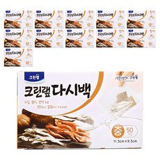 크린랩 다시백, 중(M), 50개입, 12개