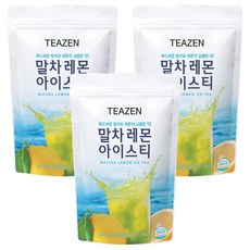 티젠 말차 레몬 아이스티, 500g, 1개입, 3개