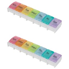 Make Mine 便攜式藥盒, 2個