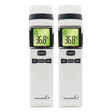 휴비딕 써모파인더 에스 비접촉식 적외선 체온계 HFS-900, 2개