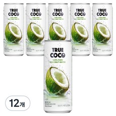 Cloop True Coco 純椰子水, 330ml, 12個