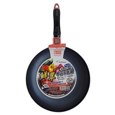 milomix 美樂美事 鮮翠 電磁爐適用IH不沾平底鍋, 24cm, 1個