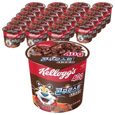 콘푸로스트 다크초코 컵 시리얼, 40g, 24개
