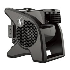 Lasko 樂司科 AirPlus黑武士渦輪循環風扇 U15617TW 三段式風速 多功能雙插座