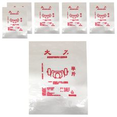 耐熱捲袋 半斤袋, 高密度特級強力耐熱袋, 22 x 25.5cm, 1包, 6包