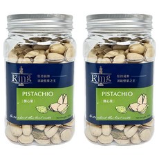 盛香珍 king 開心果罐, 2個, 300g