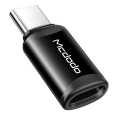 Mcdodo 麥多多 Lightning 轉 C 型性別, 黑色, 1個