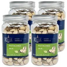 盛香珍 king 開心果罐, 4個, 300g